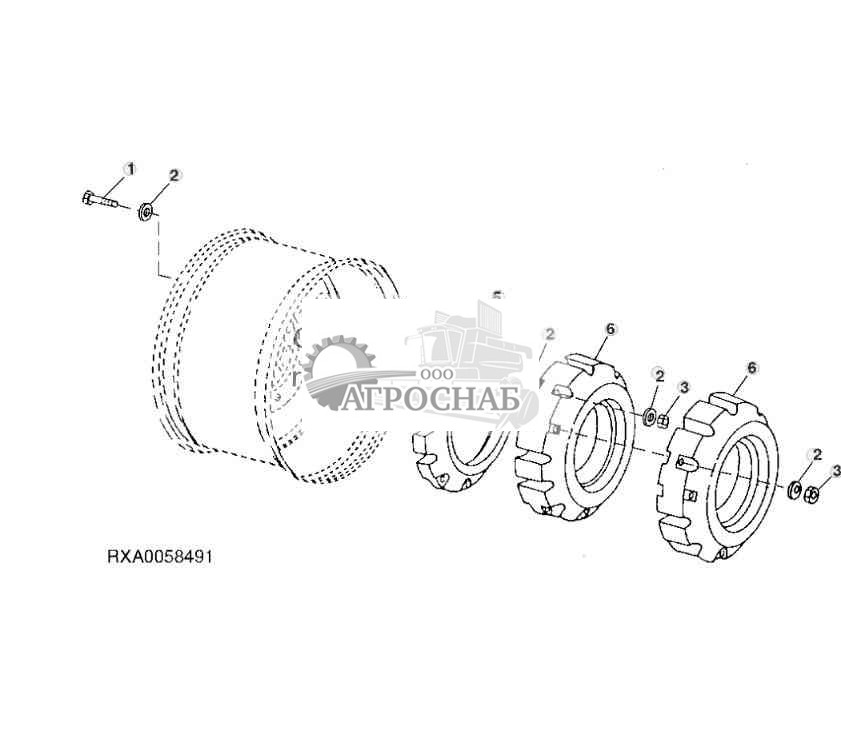Weights for Steel Disk Wheels 